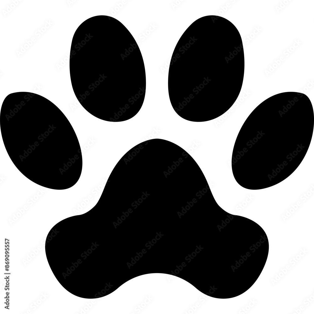 Animal Paw Print Vector Animal Paw Print Vector