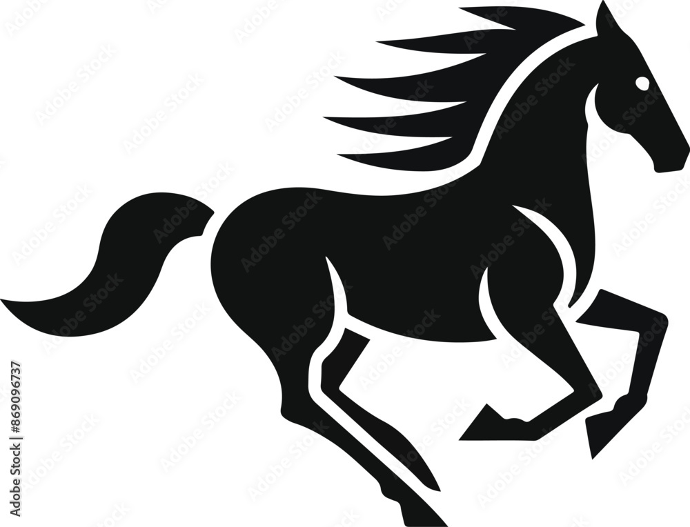 Obraz premium horse vector