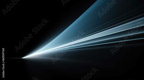 Minimalist, zeninspired photograph capturing radiant ethereal illumination against a dark backdrop.