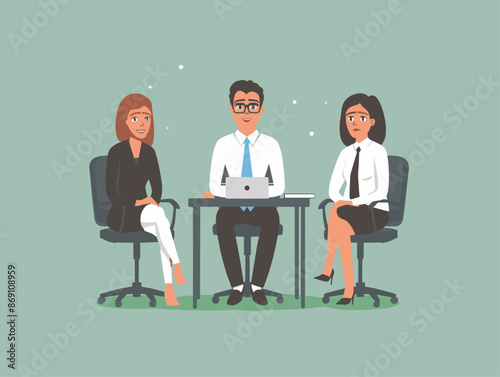 Vibrant Vector Guidance: Empowering Interview Success Through Thoughtful Inquiries