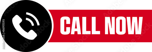 Call Now Customer Service E-Commerce Sales Label Button Offer Tags & Design Marketing Symbol Vector Illustration