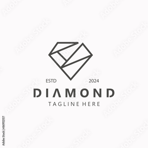 Free Download Diamond jewelry Logo, jewelry shop business identity, emblem, creative design - GFXLoad