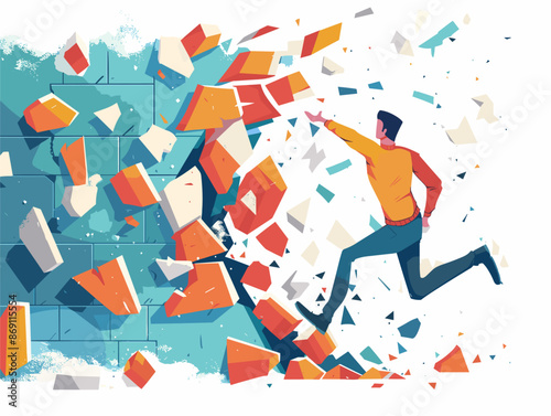 Overcoming Barriers: Empowerment and Determination in Breaking Through Challenges