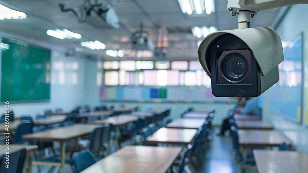 Security Camera in a Classroom Security Camera in a Classroom