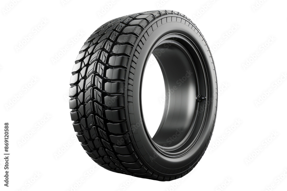 Car tire isolated on transparent background Car tire isolated on transparent background