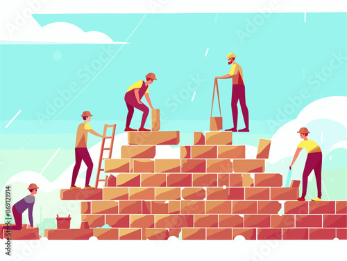 Animated Unity: A Collaborative Wall Against Adversity