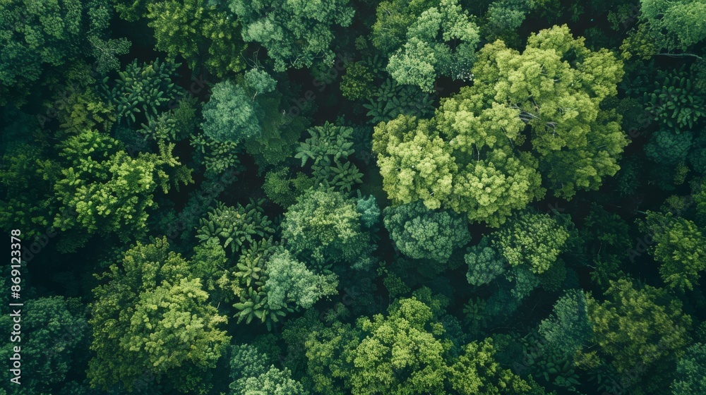An aerial photograph showcasing a vibrant green forest canopy, with sunlight filtering through the leaves. The image captures the beauty and tranquility of nature An aerial photograph showcasing a vibrant green forest canopy, with sunlight filtering through the leaves. The image captures the beauty and tranquility of nature