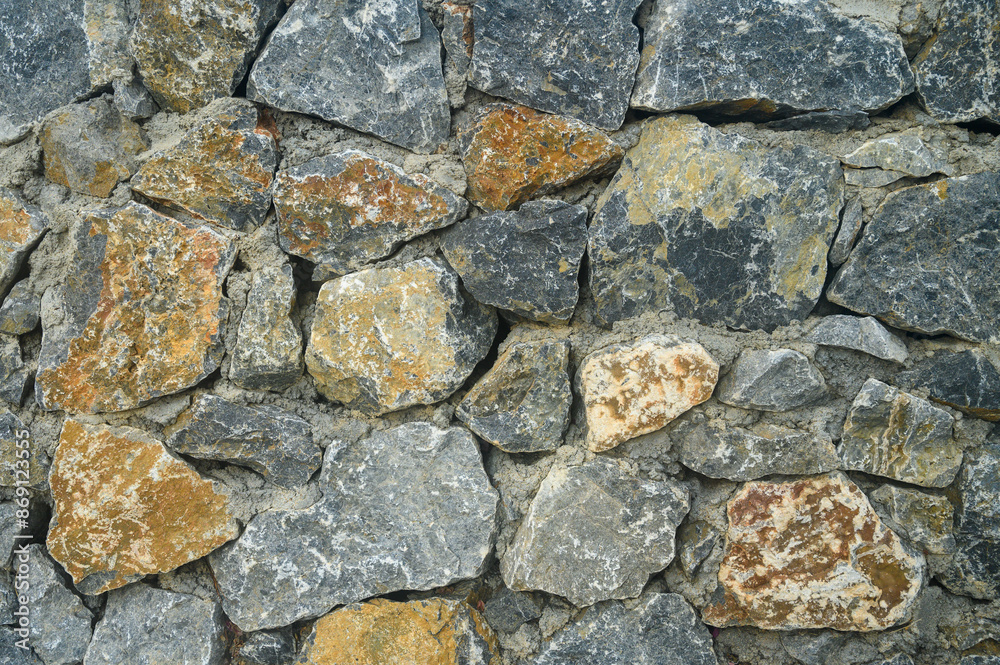 Wall of stones as a texture for background Wall of stones as a texture for background