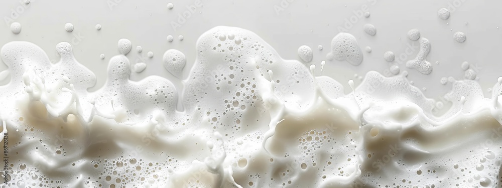 A white background filled with numerous bubbles, many at the bottom, and similarly many at the top A white background filled with numerous bubbles, many at the bottom, and similarly many at the top