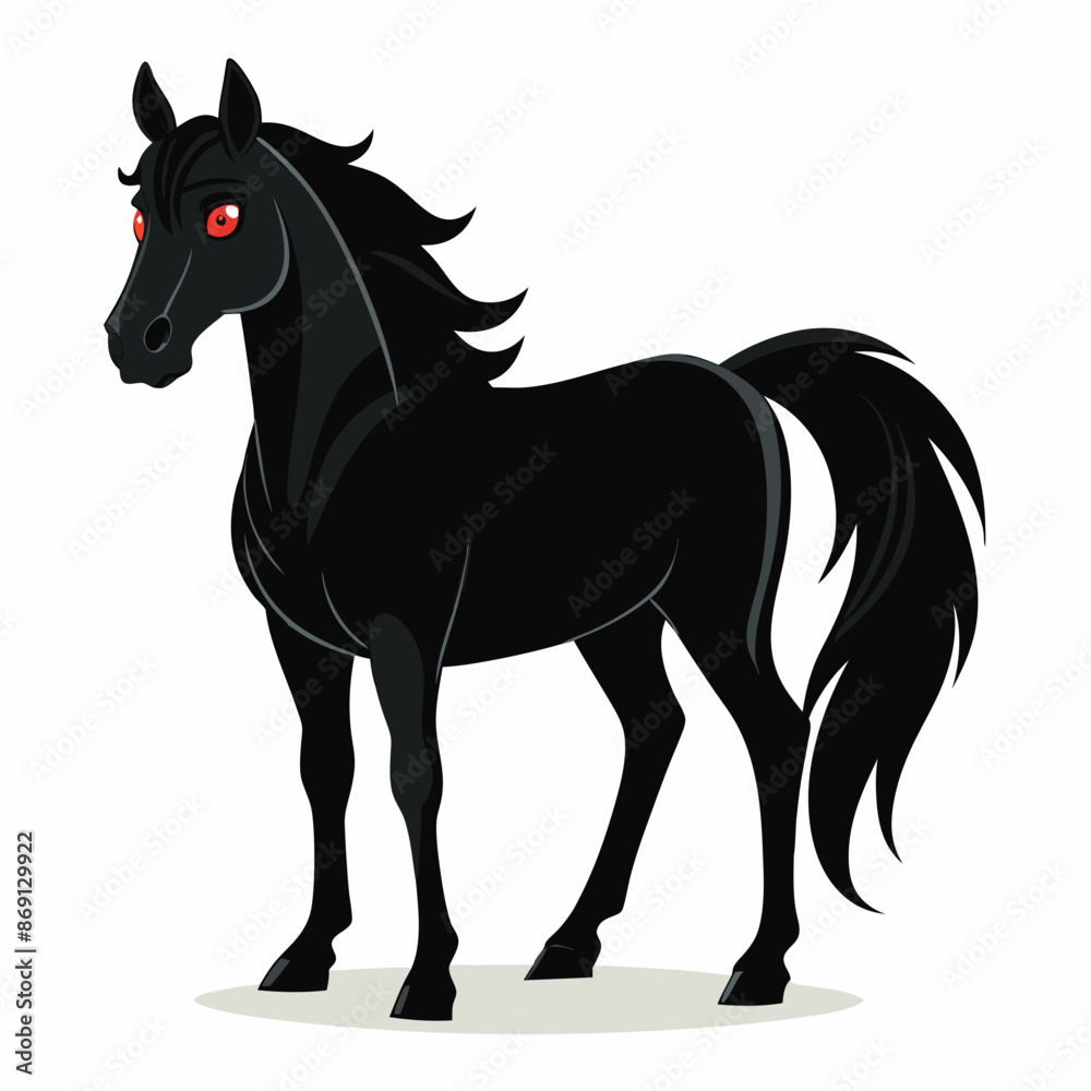 Obraz premium horse illustration