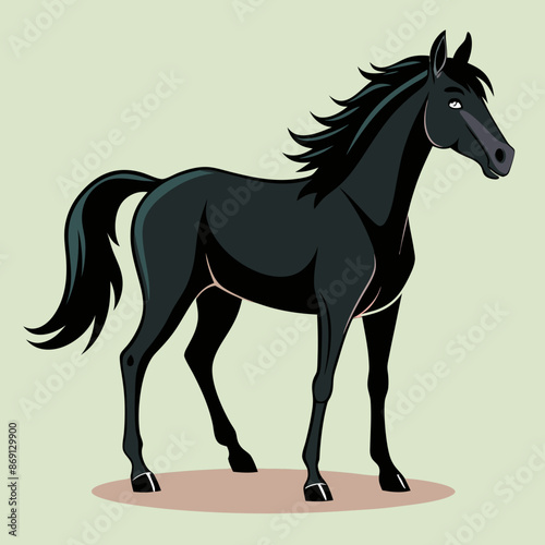 horse illustration