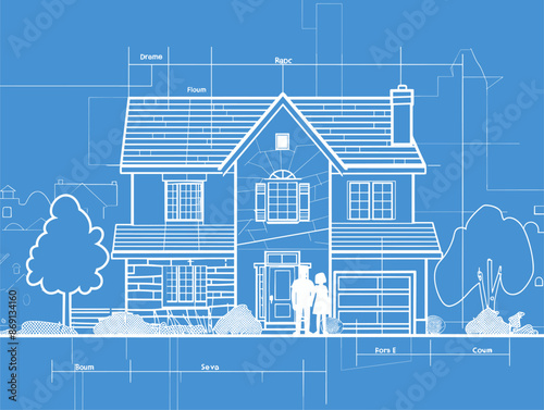 Dream Home Blueprint: A Family's Path to Homeownership Through Financial Planning and Visualization