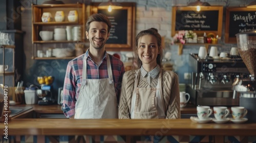 The Baristas in Coffee Shop © MP Studio