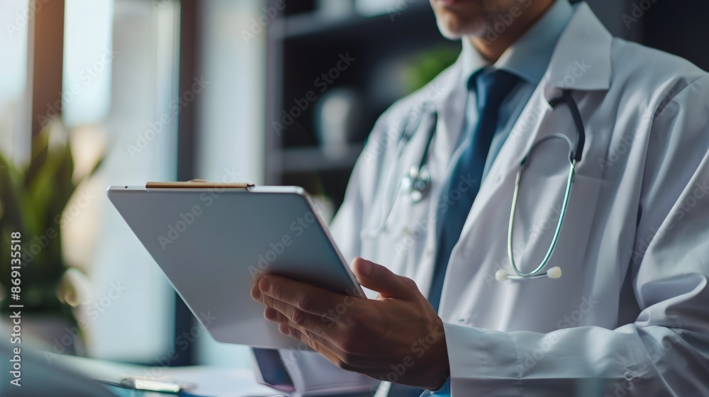 Doctor explaining treatment plan via telemedicine platform, remote healthcare, digital consultation, medical advice, healthcare photograph Doctor explaining treatment plan via telemedicine platform, remote healthcare, digital consultation, medical advice, healthcare photograph