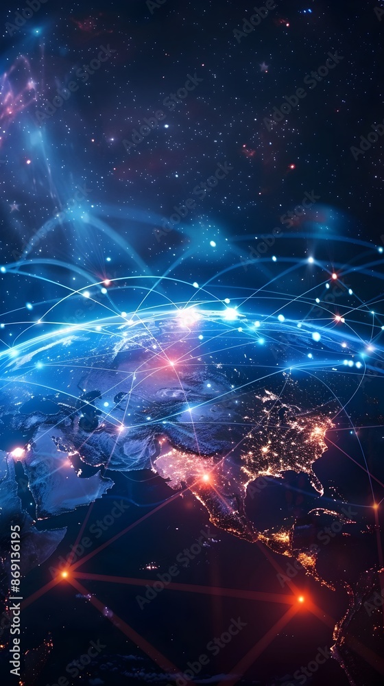 Digital Global Network and Connectivity on Planet Earth with High Speed Data Transfer and Cyber Digital Global Network and Connectivity on Planet Earth with High Speed Data Transfer and Cyber