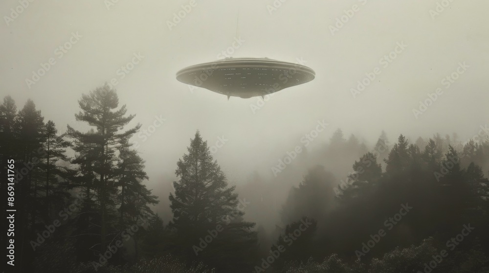 UFO object flying in the sky. UFO object flying in the sky.