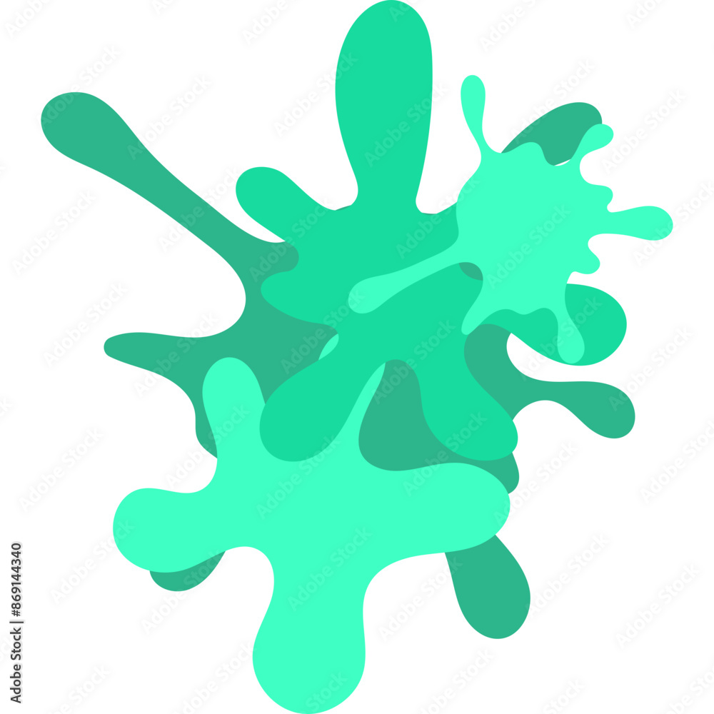 Multicolor Ink Splash Multicolor Ink Splash