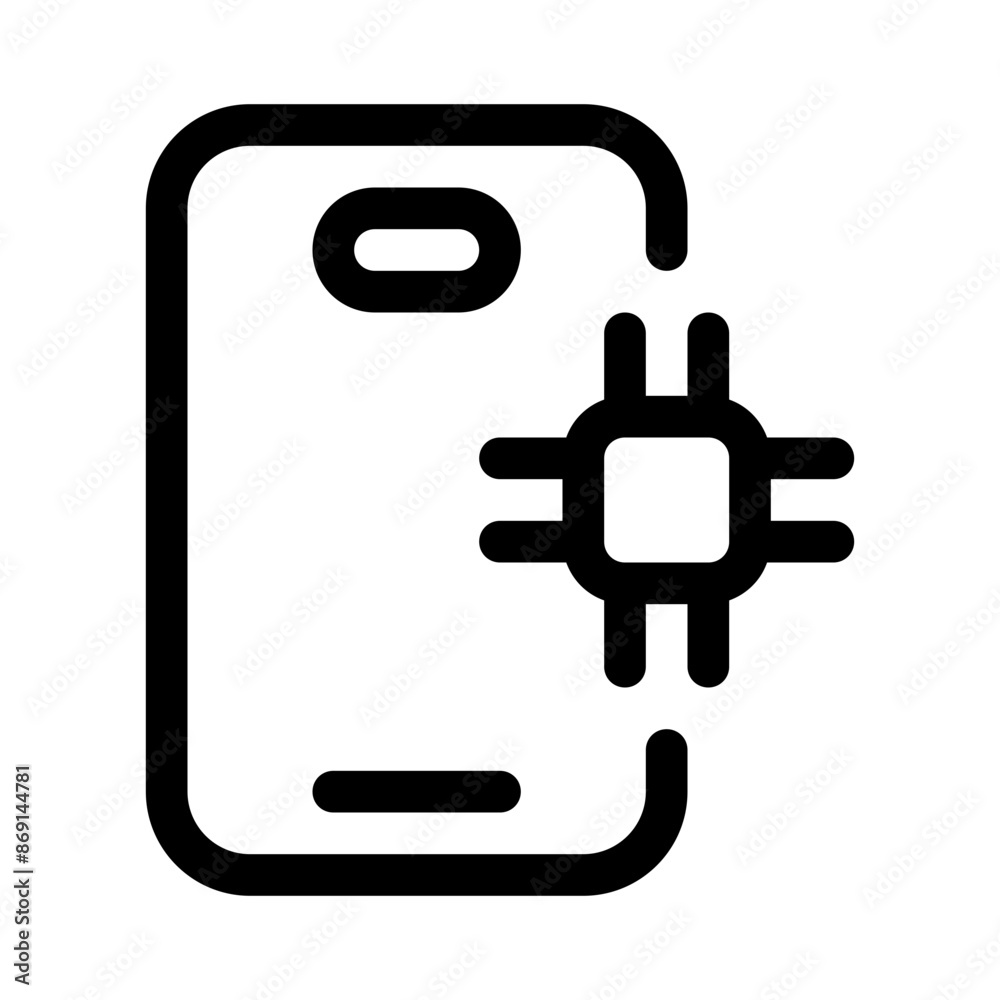 phone processor icon with line style, perfect for user interface projects
phone processor icon with line style, perfect for user interface projects