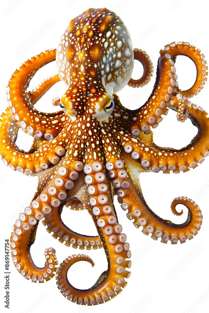 Octopus on white background Octopus on white background
