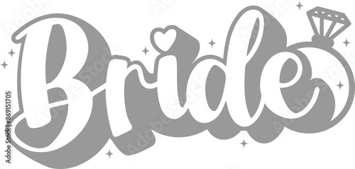 Bridal Vector Graphic Illustration Image