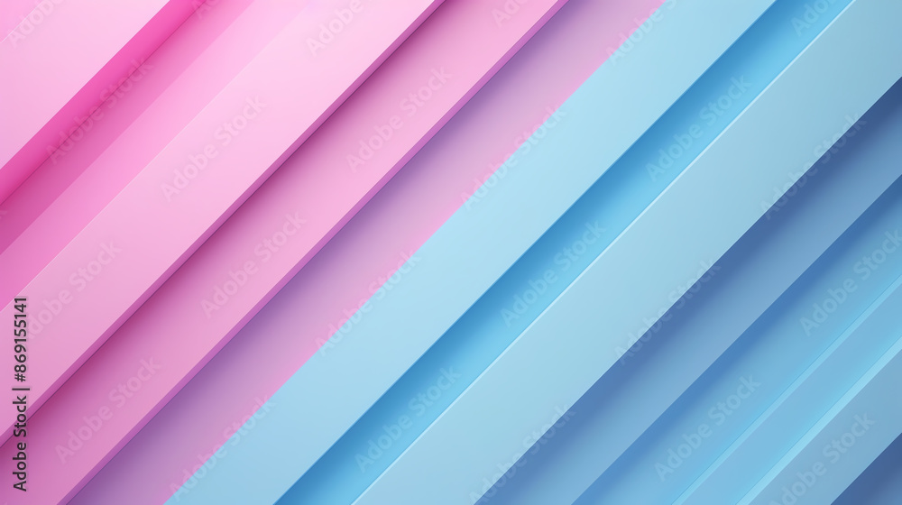 Obraz premium Highquality 3D render, abstract geometric shapes, flat design illustration