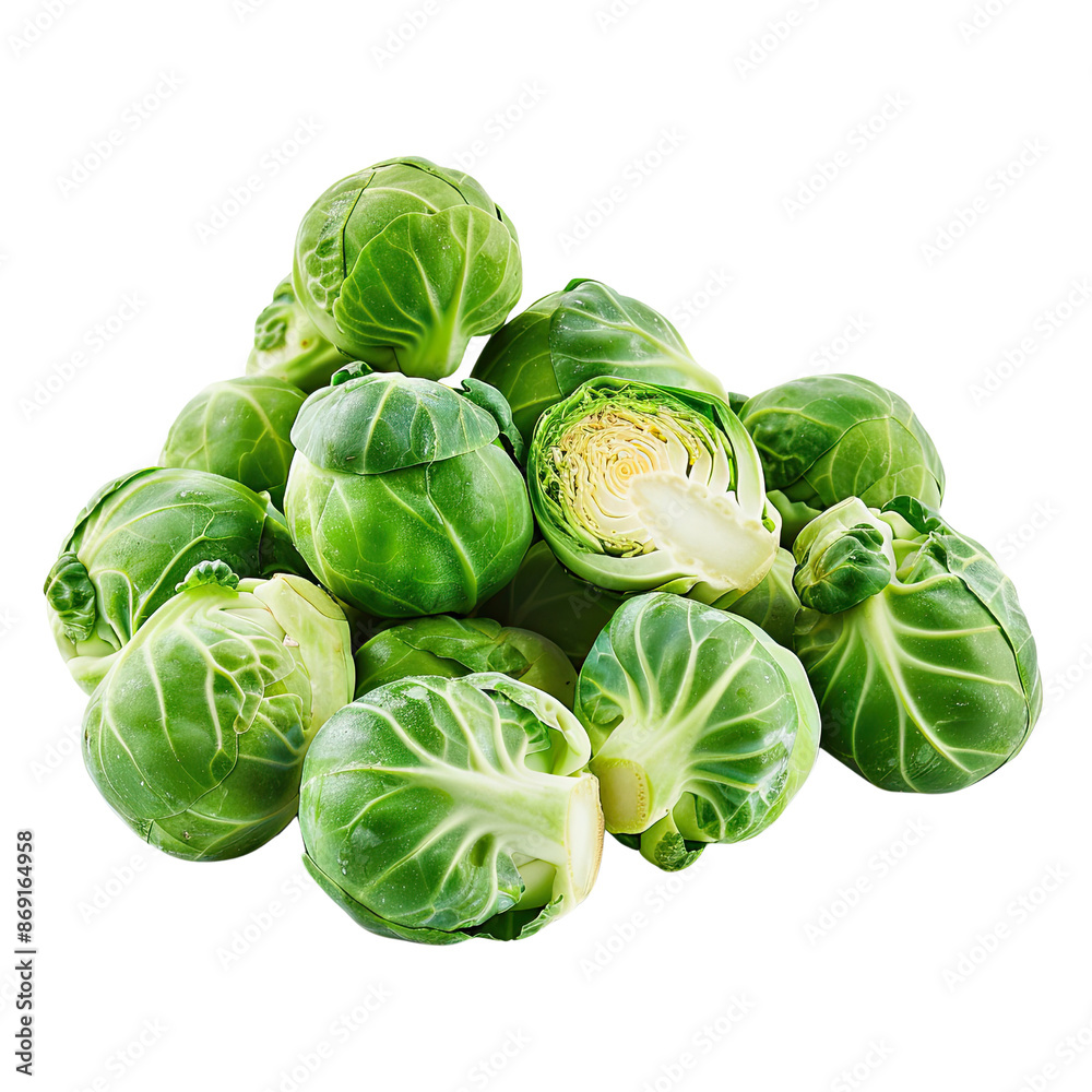 Brussels sprouts isolated transparent Brussels sprouts isolated transparent