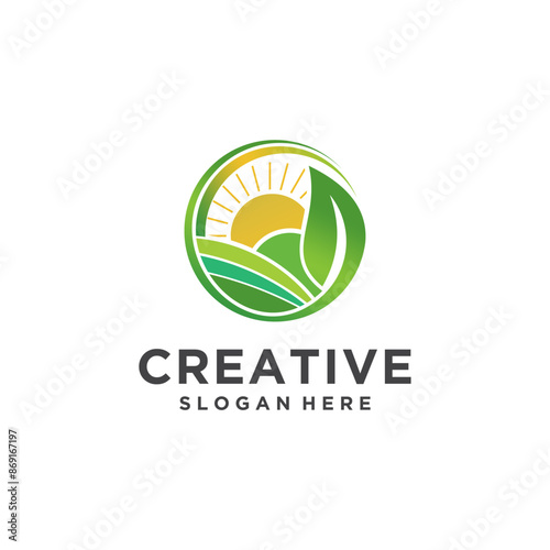 agriculture logo growth indus...
