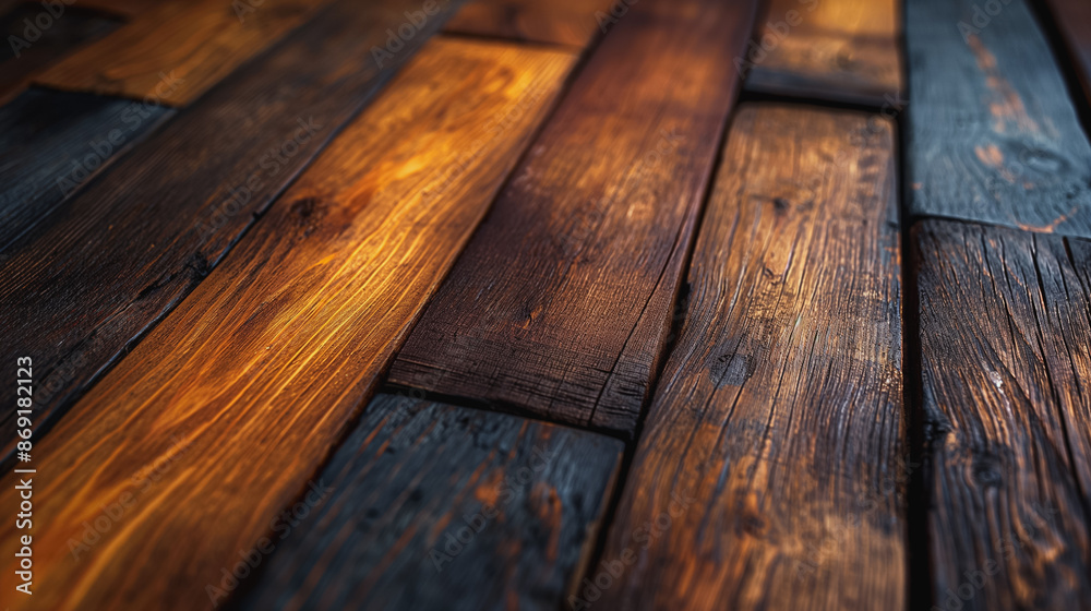 wodden texture background dark them close-up view, downward angle 3D effects wodden texture background dark them close-up view, downward angle 3D effects
