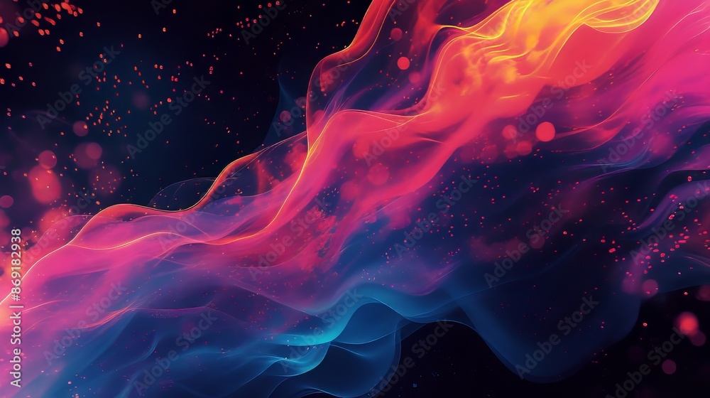 Obraz premium abstract technological background