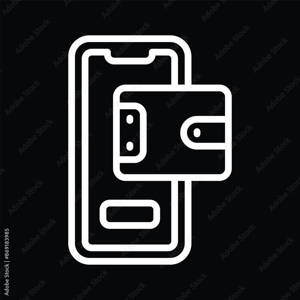 White Outline Shovel Icon White Outline Shovel Icon