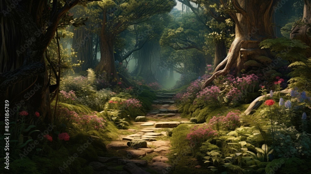 The enchanted forest is a place of wonder and mystery. The trees are tall and the leaves are a lush green. The enchanted forest is a place of wonder and mystery. The trees are tall and the leaves are a lush green.