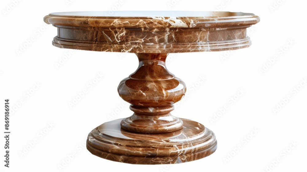 Marble Top End Table isolate on white background: Luxurious marble top, paired with metal or wooden bases, enhances elegance in living spaces.
Marble Top End Table isolate on white background: Luxurious marble top, paired with metal or wooden bases, enhances elegance in living spaces.