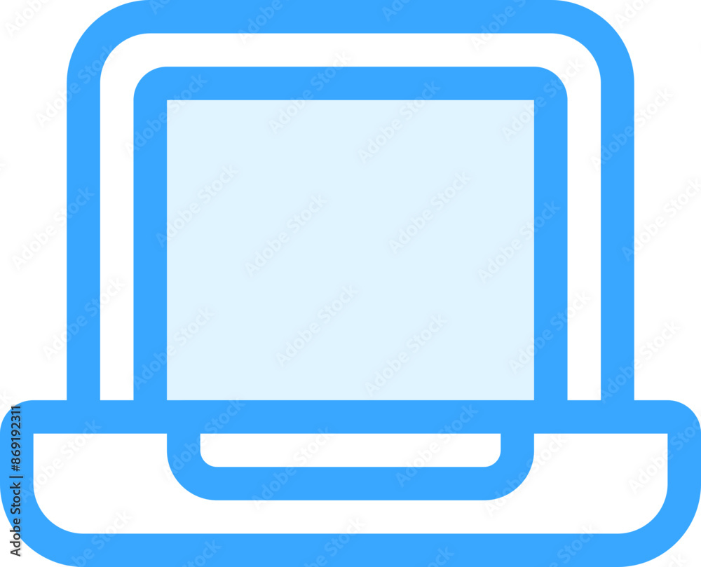 Laptop two color icon Laptop two color icon
