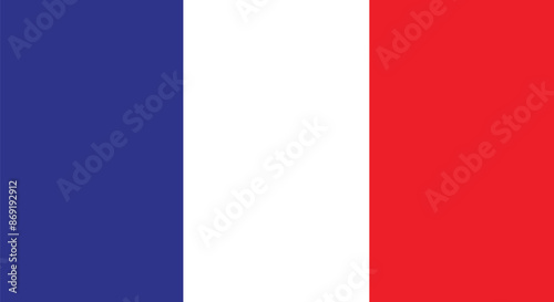 Free Download France Flag Simple Vector Illustration - GFXLoad