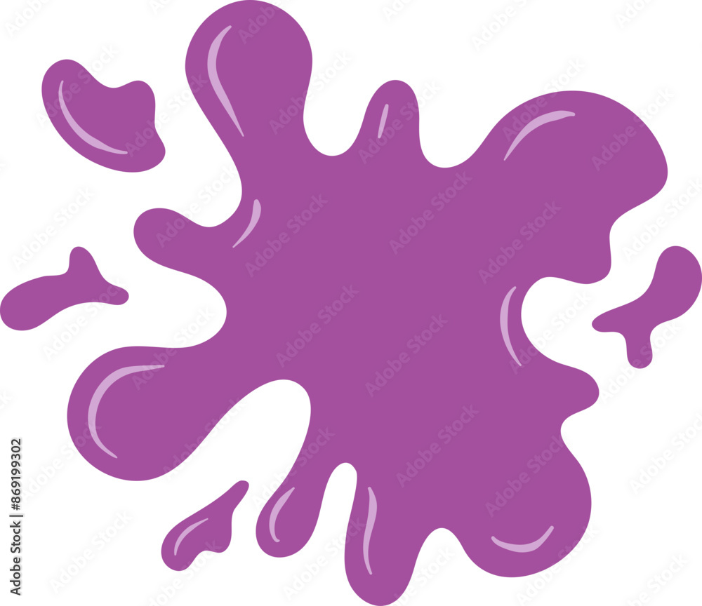 Abstract Paint Color Splash Illustration Abstract Paint Color Splash Illustration