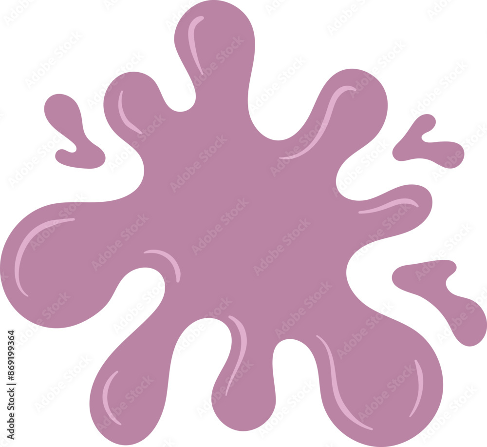 Abstract Paint Color Splash Illustration Abstract Paint Color Splash Illustration