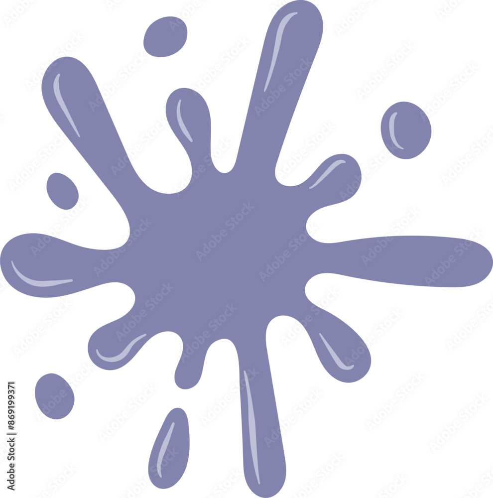 Abstract Paint Color Splash Illustration Abstract Paint Color Splash Illustration