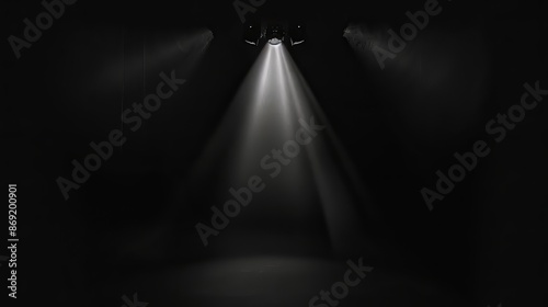 spotlight from the top