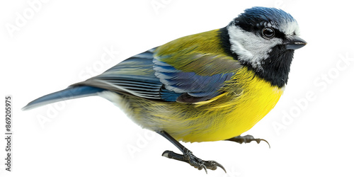 Bird isolated on transparent or white background 