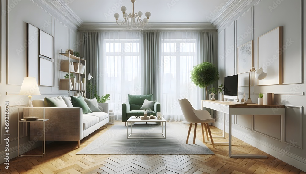 Fototapeta premium modern living room