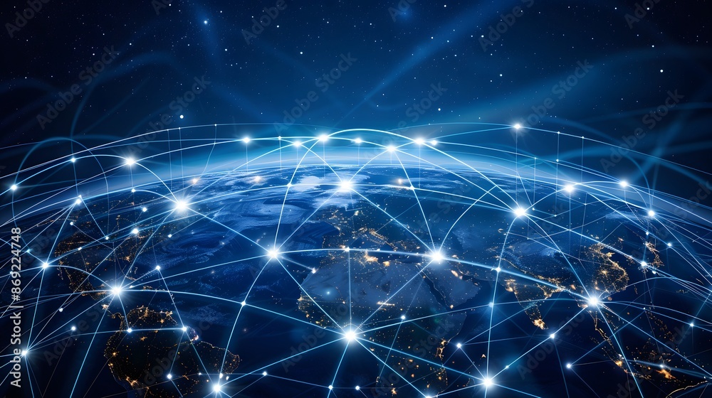 Abstract digital connection dots and lines. Technology background. Network connection structure. Plexus effect. 3d Abstract digital connection dots and lines. Technology background. Network connection structure. Plexus effect. 3d