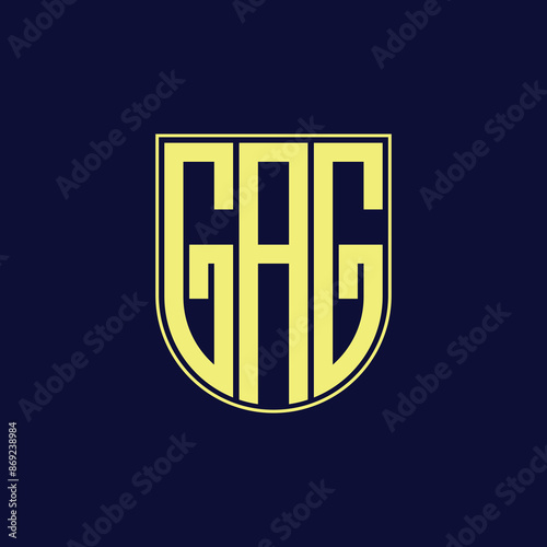 gag letter logo design