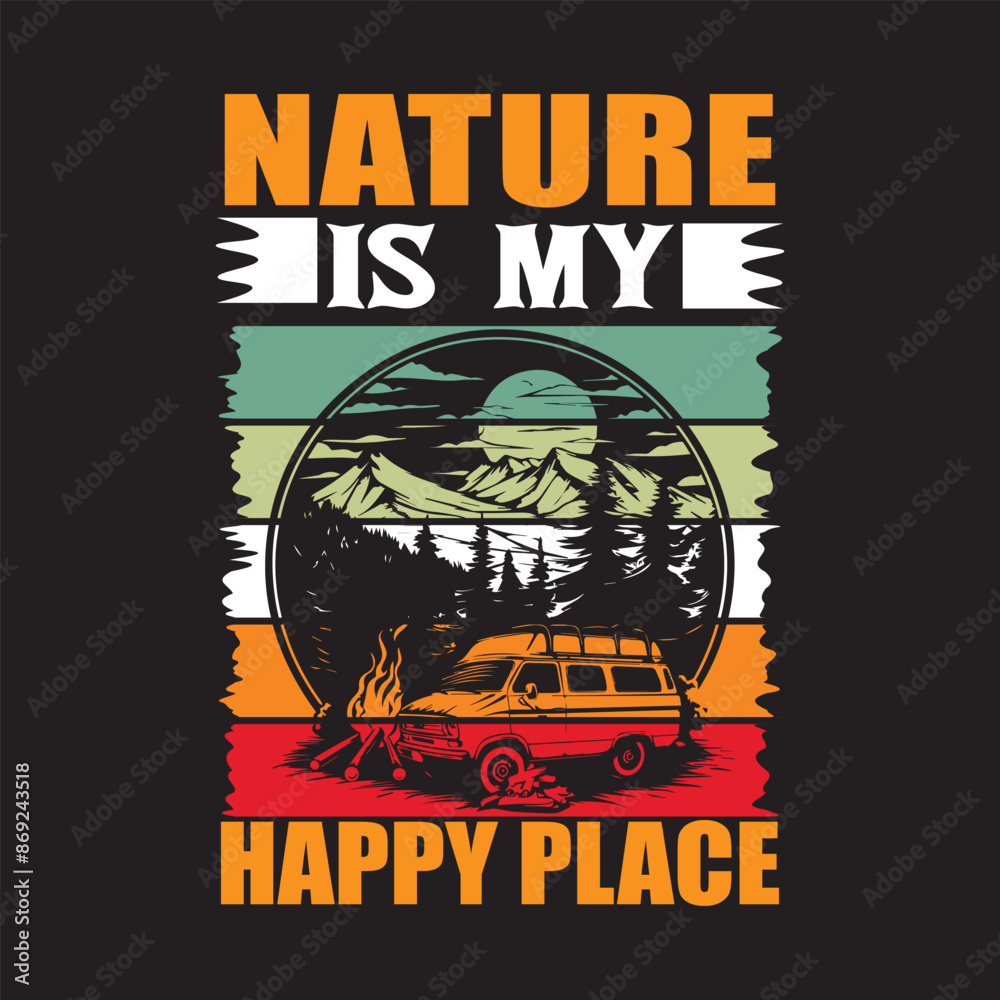 camping t-shirt design, creative camper vector t-shirt design camping t-shirt design, creative camper vector t-shirt design