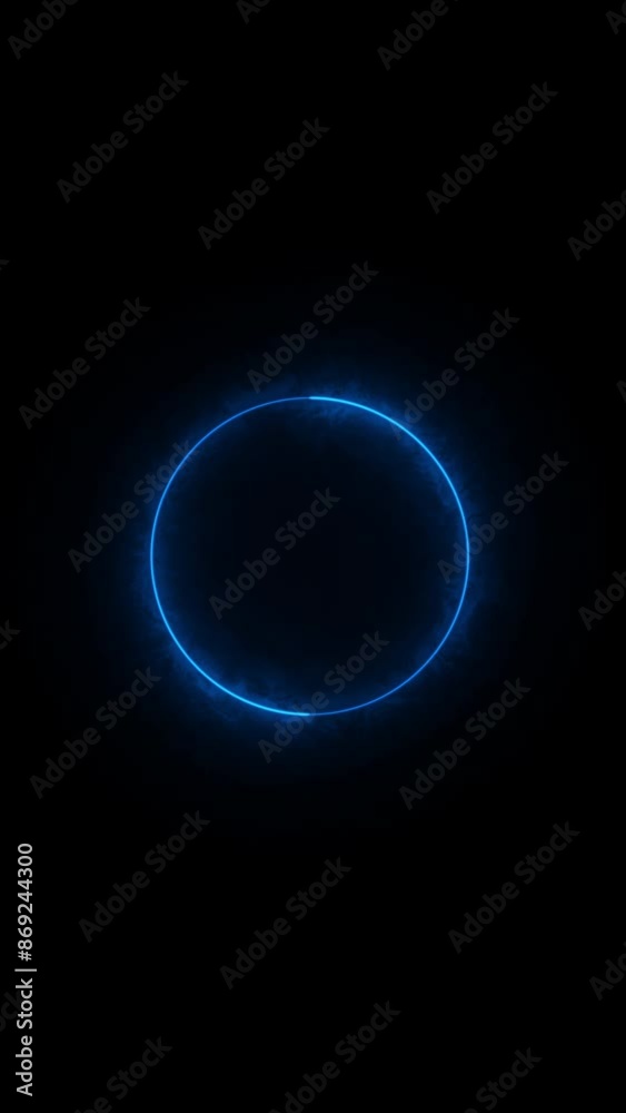 Abstract vertical background, Cellular circle, spectrum cycle animation, glowing neon light. Abstract vertical background, Cellular circle, spectrum cycle animation, glowing neon light.