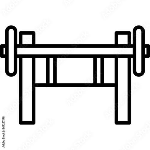 Bench Press Icon