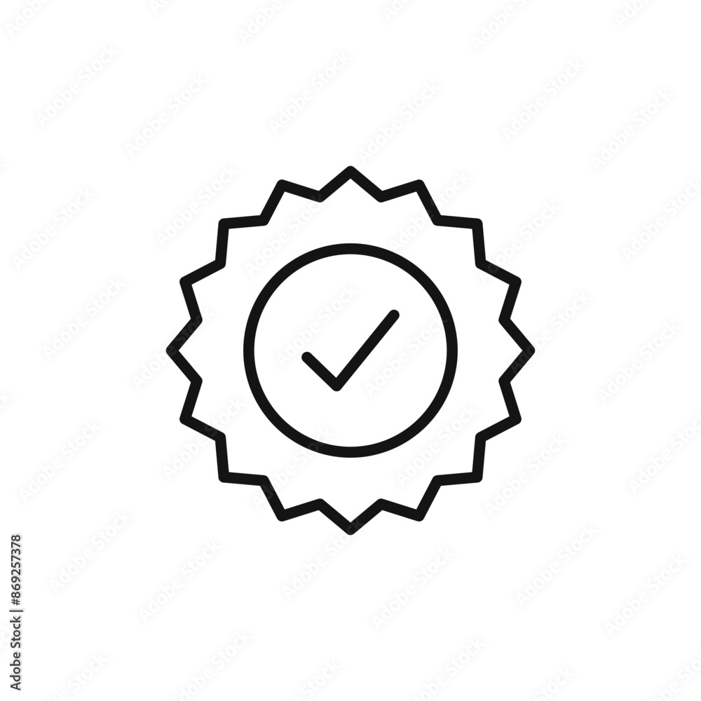 Check list blue tick icon logo sign vector outline Check list blue tick icon logo sign vector outline