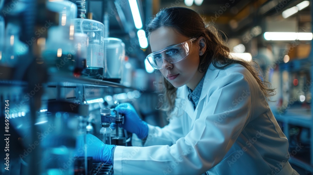 Scientists analyzing data from carbon capture systems to enhance efficiency and effectiveness Scientists analyzing data from carbon capture systems to enhance efficiency and effectiveness
