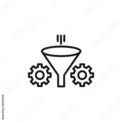 refinement icon logo sign vector outline