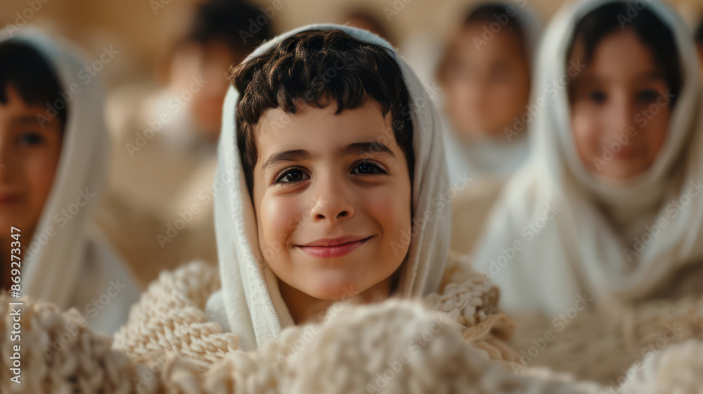 Kids Dressing Up as Characters from the Passover Story Playful Reenactment Celebrating Passover Through Costumes and Storytelling, Capture the Spirit of Tradition with Artistic Creativity Kids Dressing Up as Characters from the Passover Story Playful Reenactment Celebrating Passover Through Costumes and Storytelling, Capture the Spirit of Tradition with Artistic Creativity