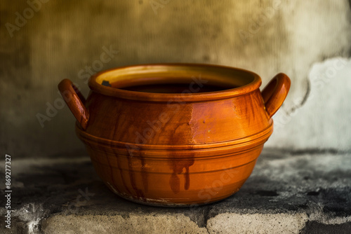 Handcrafted Georgian clay p...